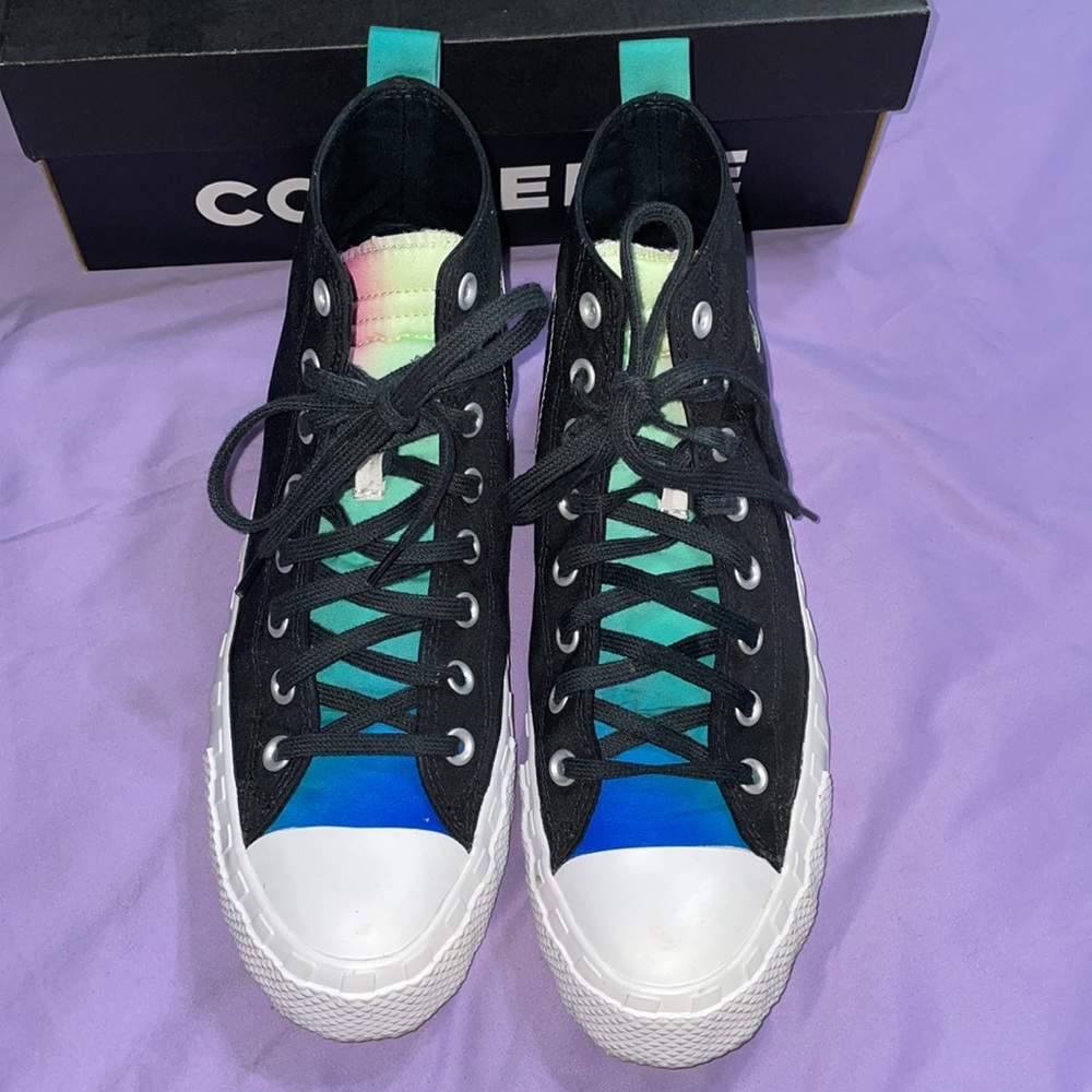 Converse high top multi color 3D